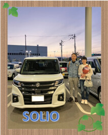 ソリオ納車しました